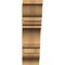 Ekena Millwork Olympic Traditional Rough Sawn Bracket, Western Red Cedar, 4"W x 14"D x 14"H BKT04X14X14OLY01RWR - alternate 3